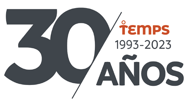 Logo Temps 30 años