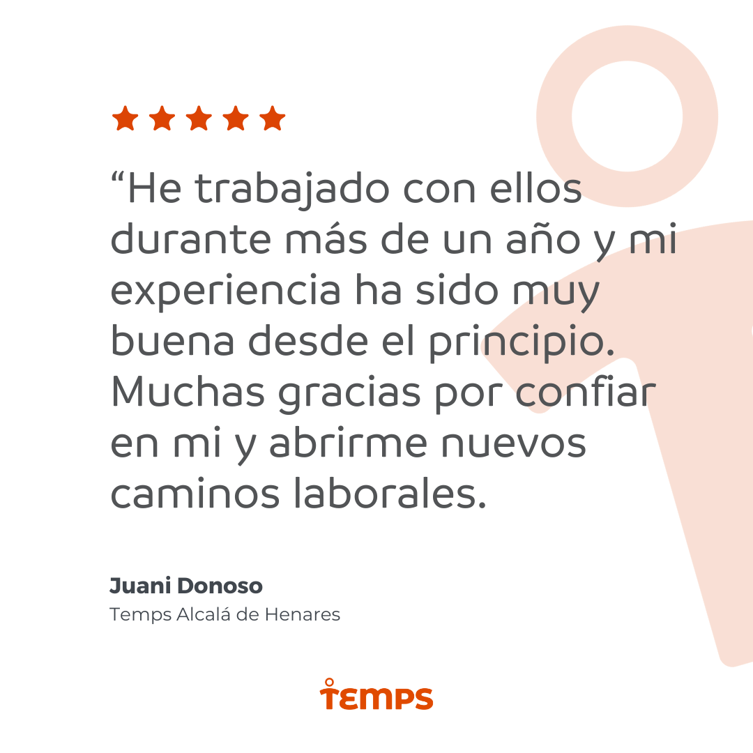 Reseña usuario TEMPS