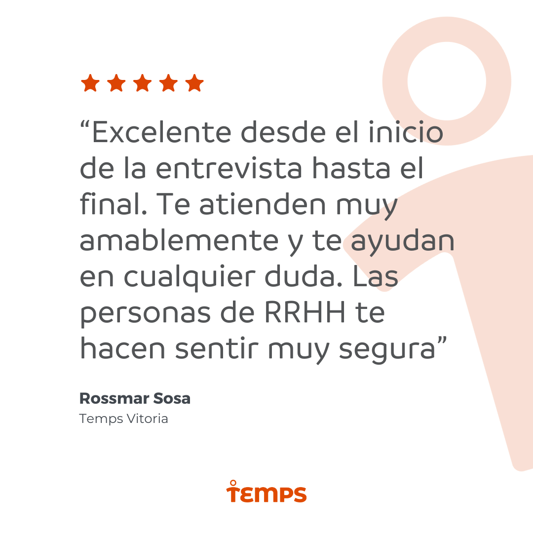 Reseña usuario TEMPS