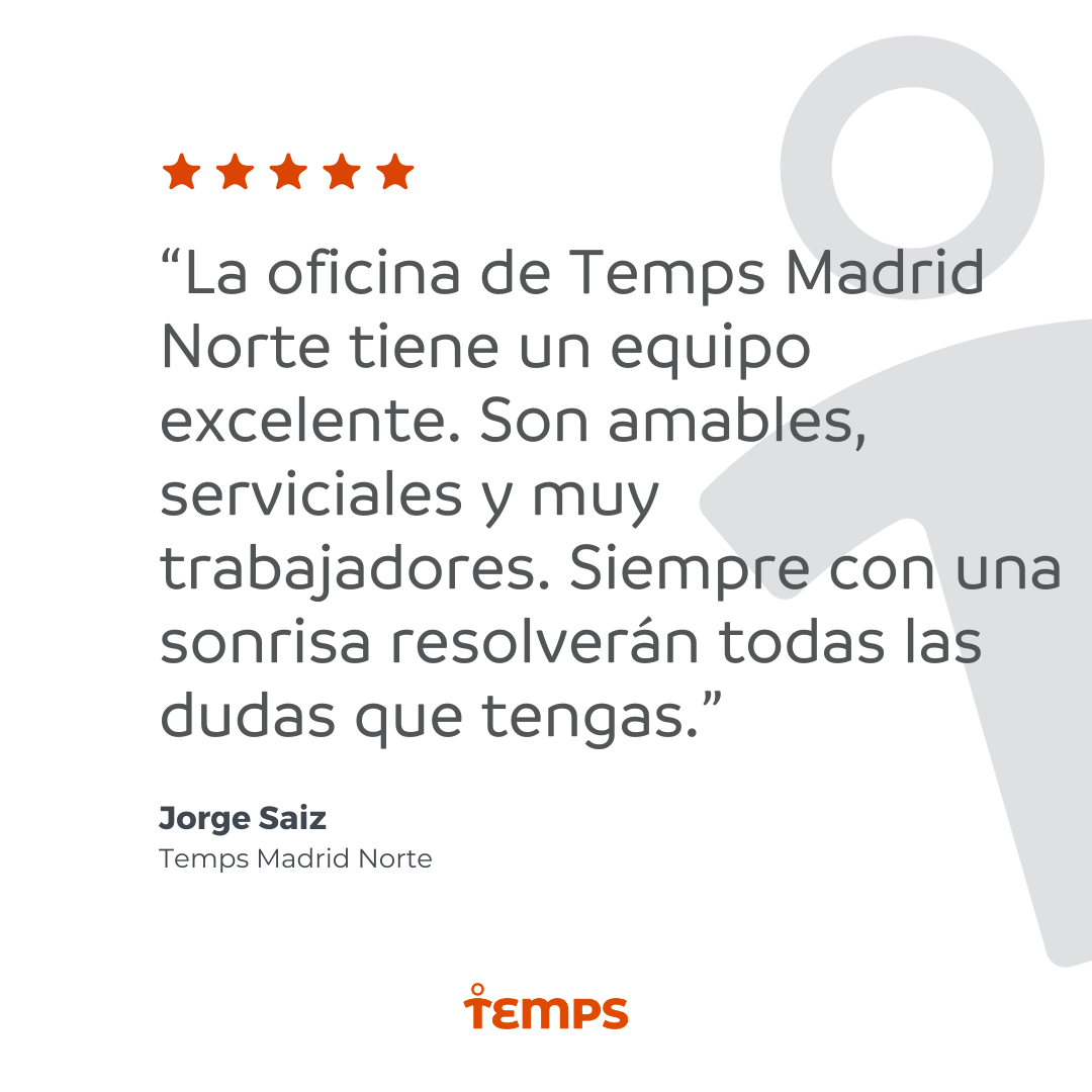 Reseña usuario TEMPS