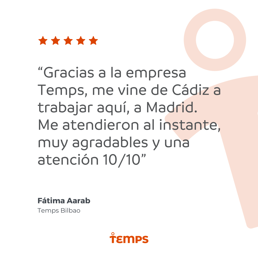 Reseña usuario TEMPS