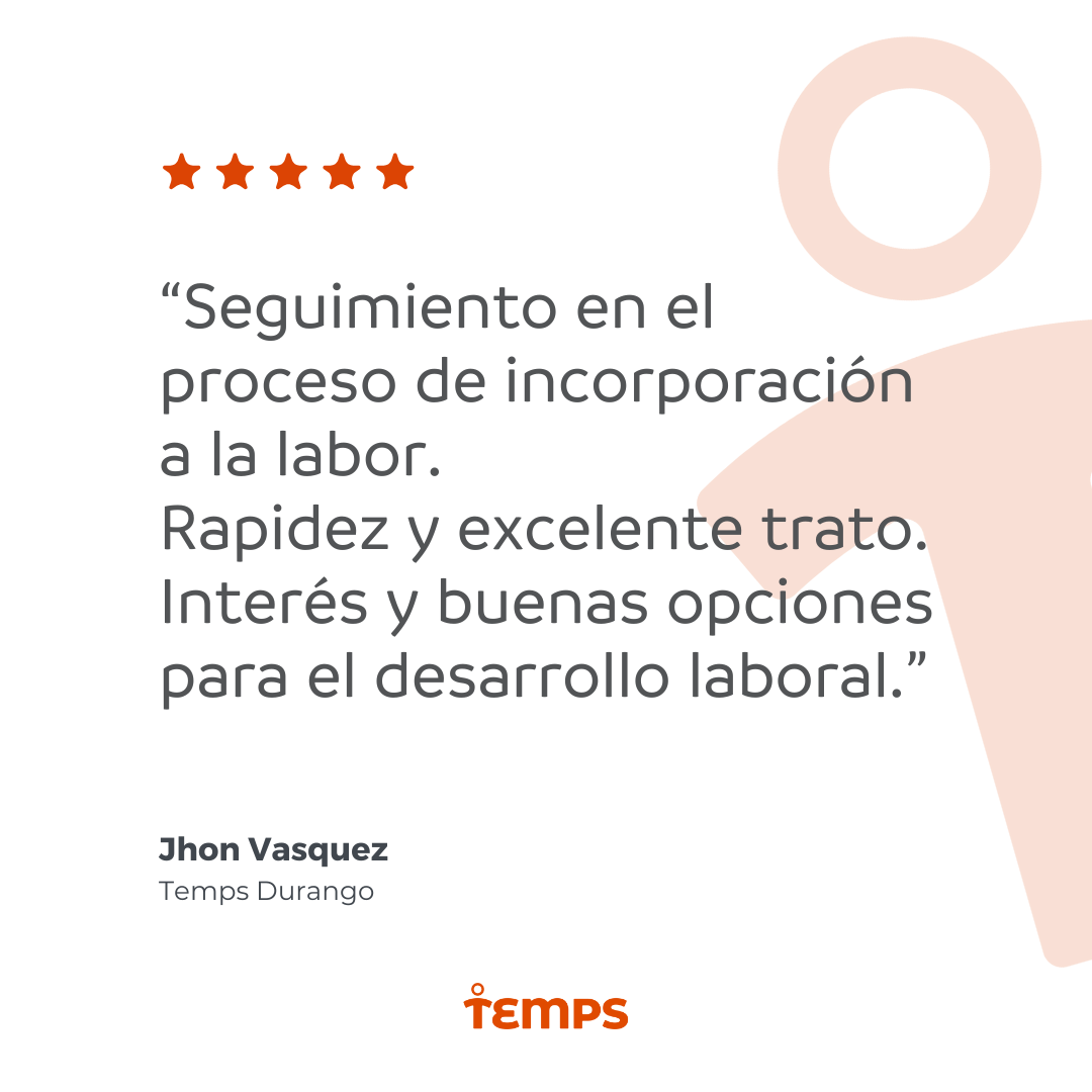 Reseña usuario TEMPS
