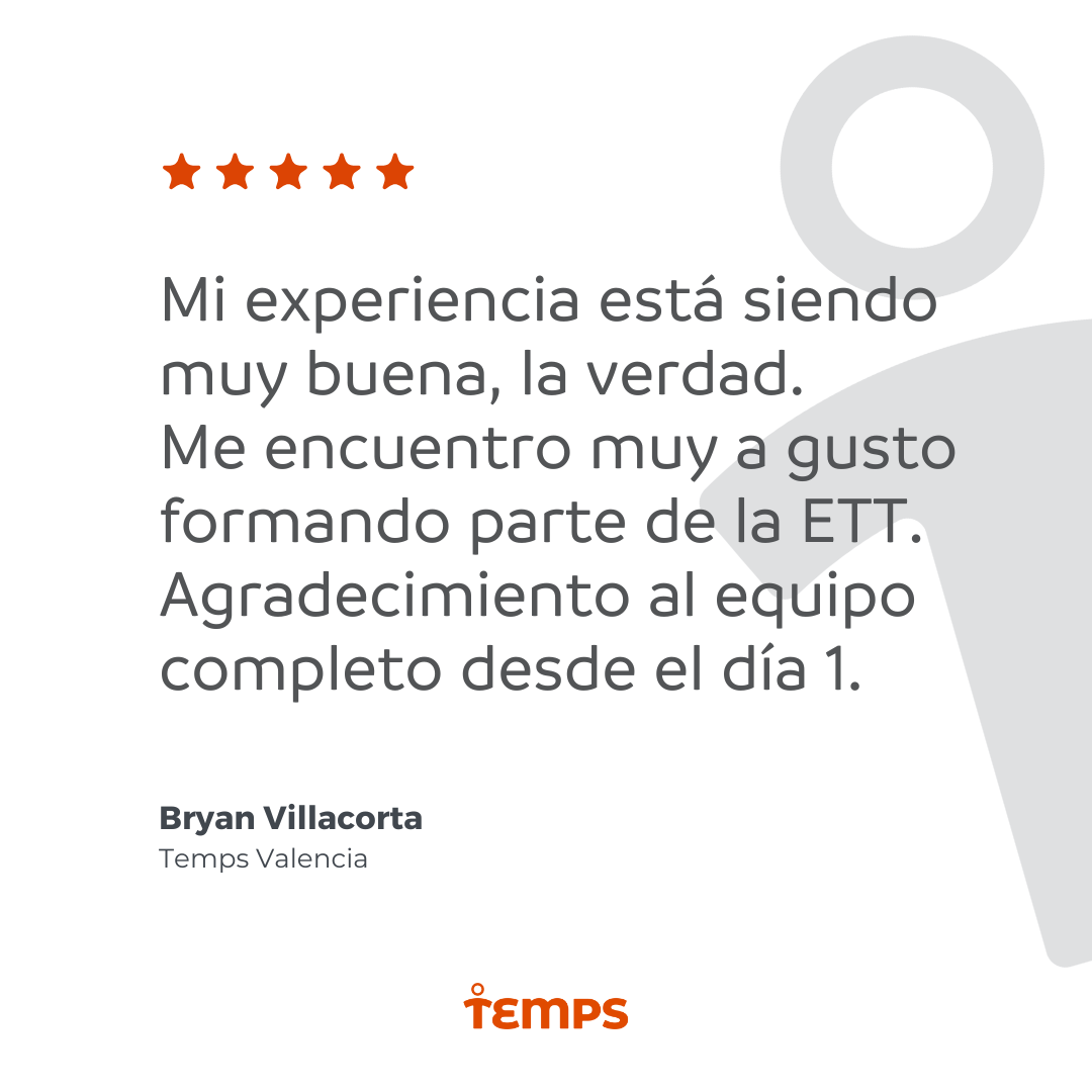 Reseña usuario TEMPS