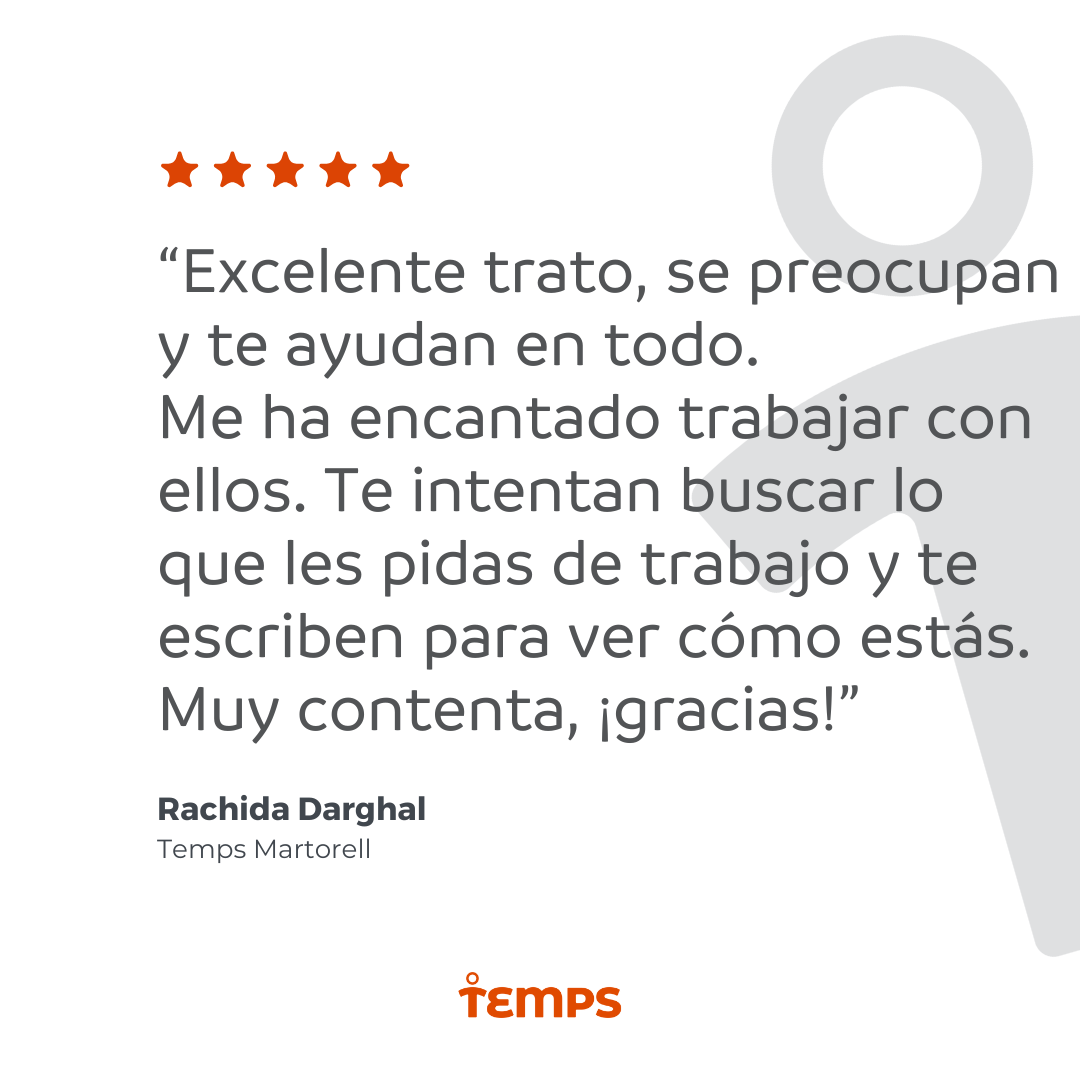 Reseña usuario TEMPS