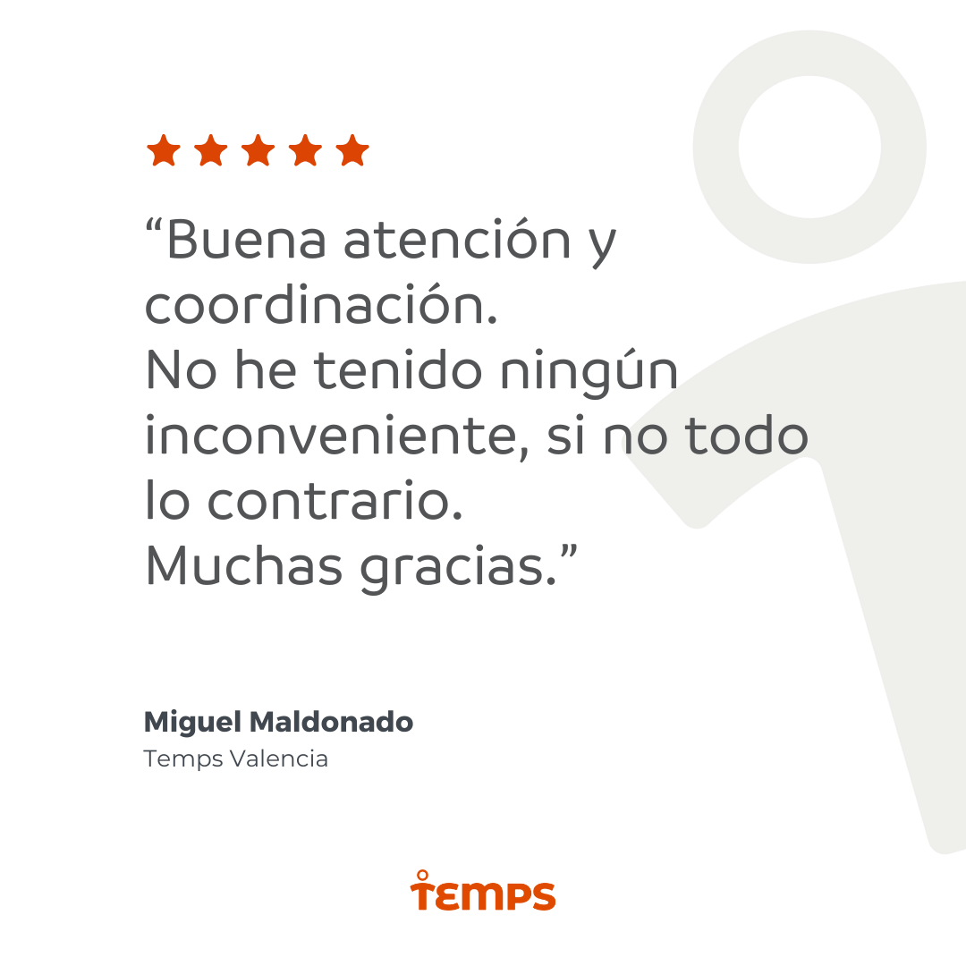 Reseña usuario TEMPS