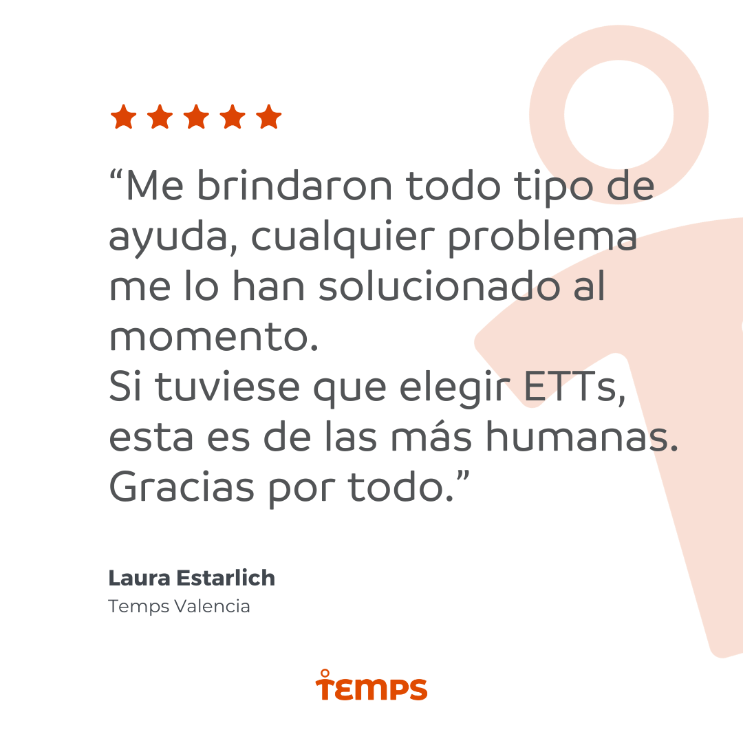 Reseña usuario TEMPS
