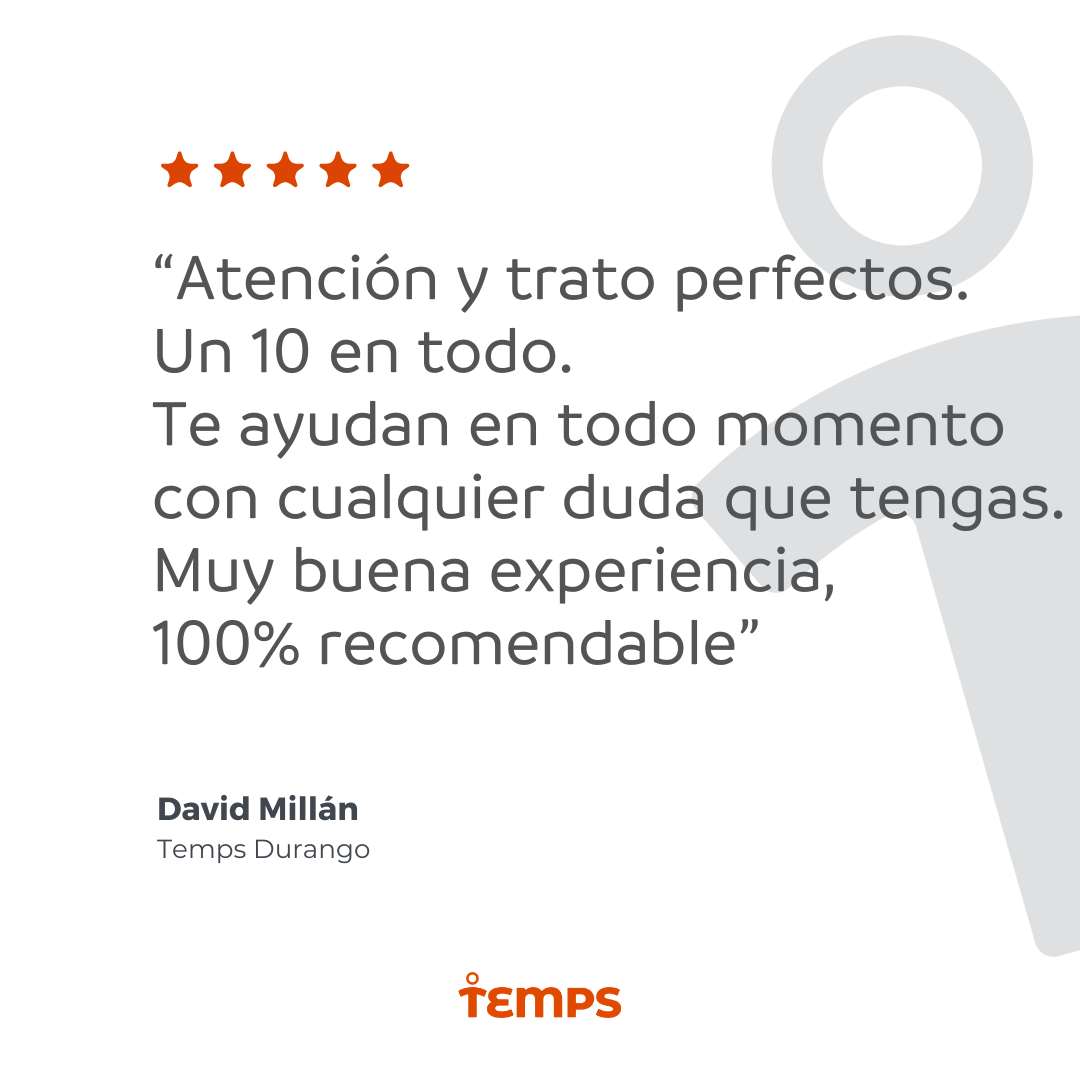 Reseña usuario TEMPS