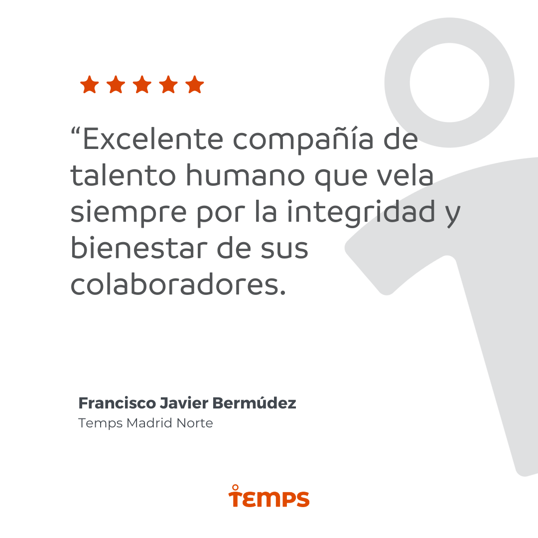 Reseña usuario TEMPS