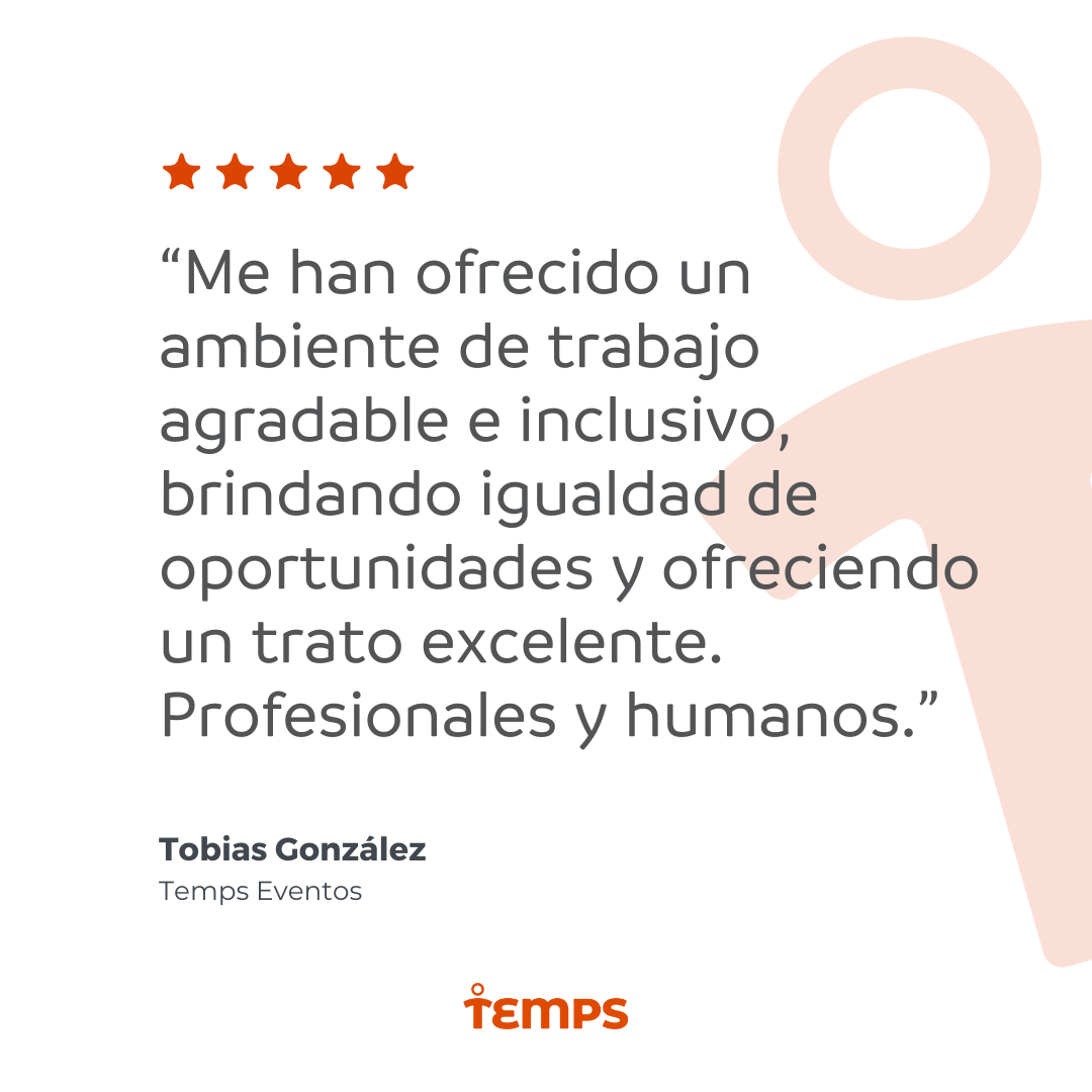 Reseña usuario TEMPS