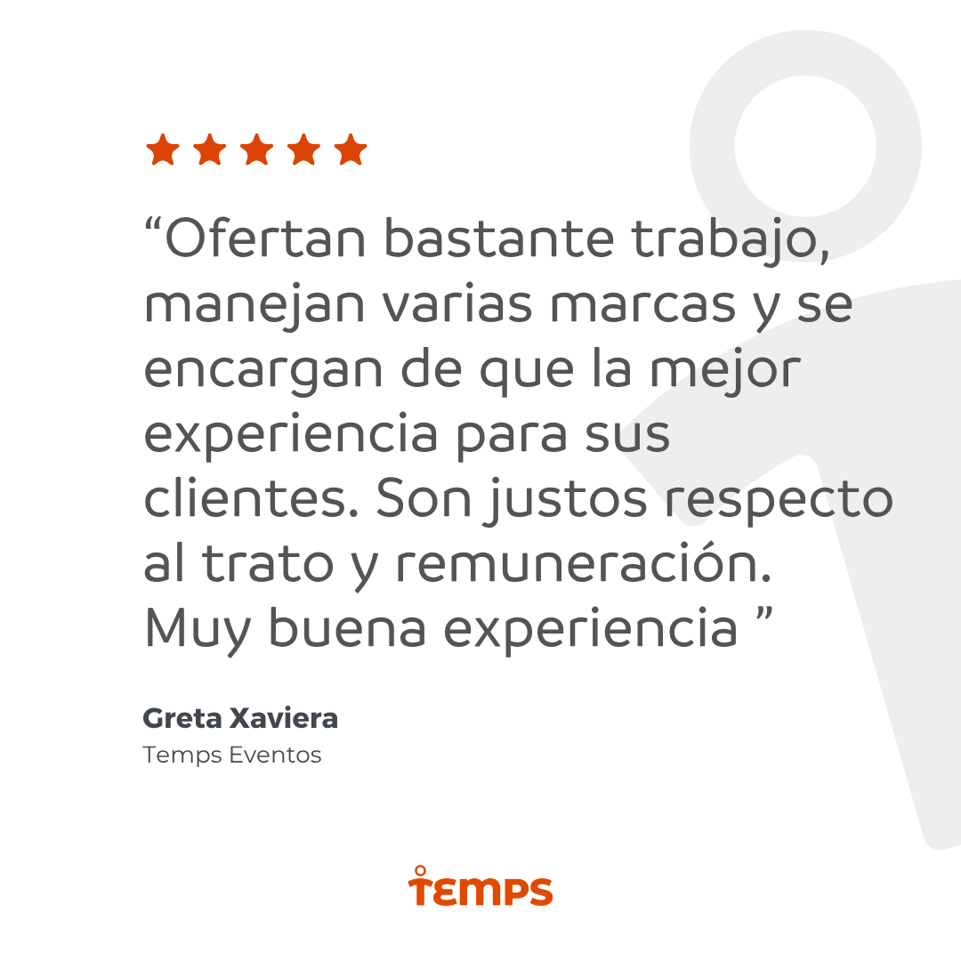 Reseña usuario TEMPS