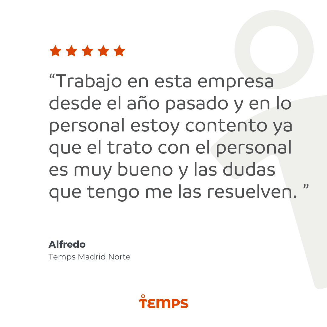 Reseña usuario TEMPS