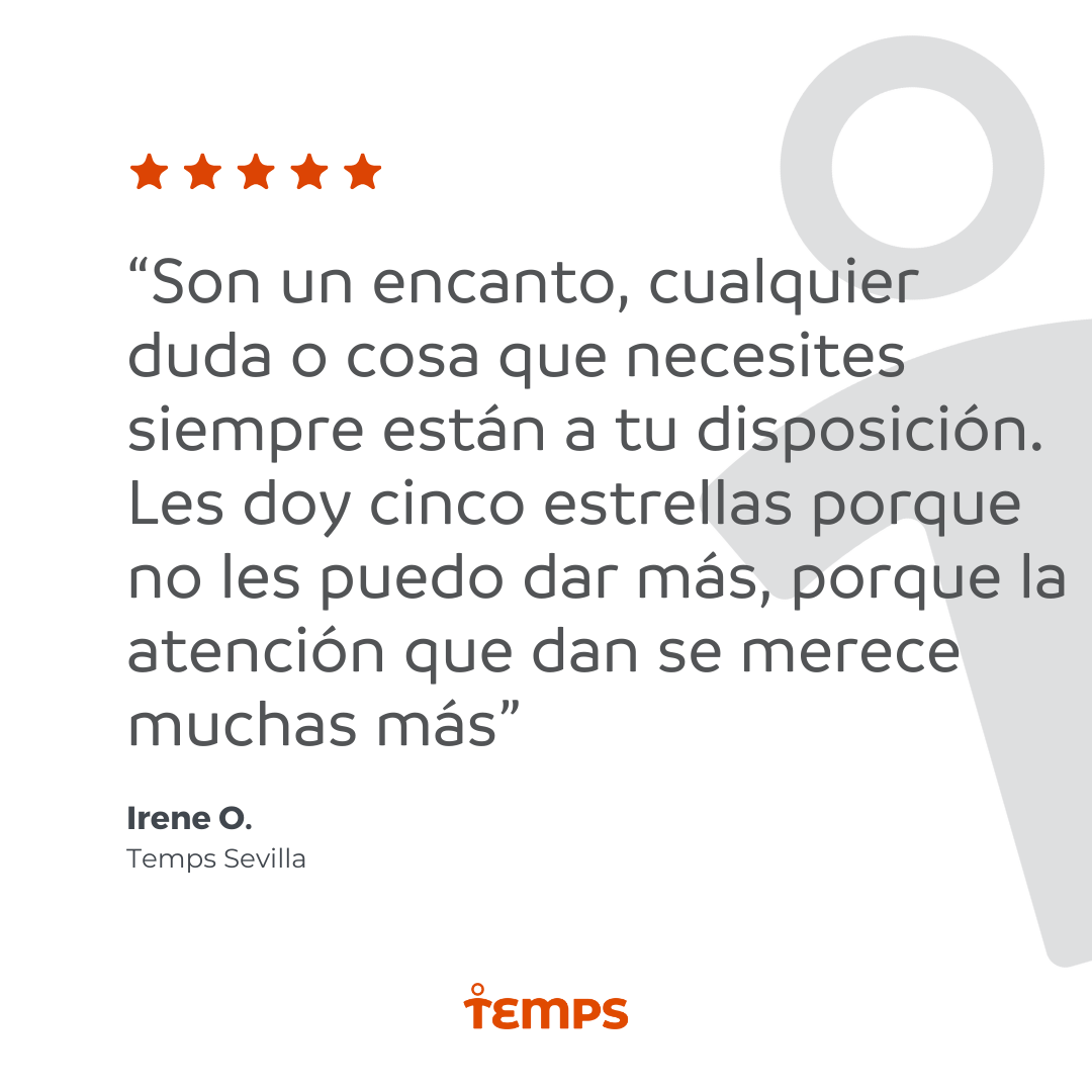 Reseña usuario TEMPS