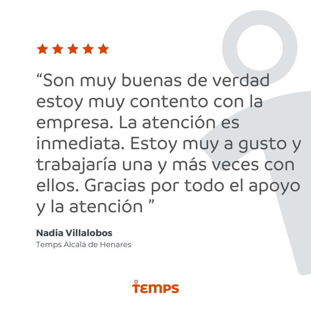 Reseña usuario TEMPS