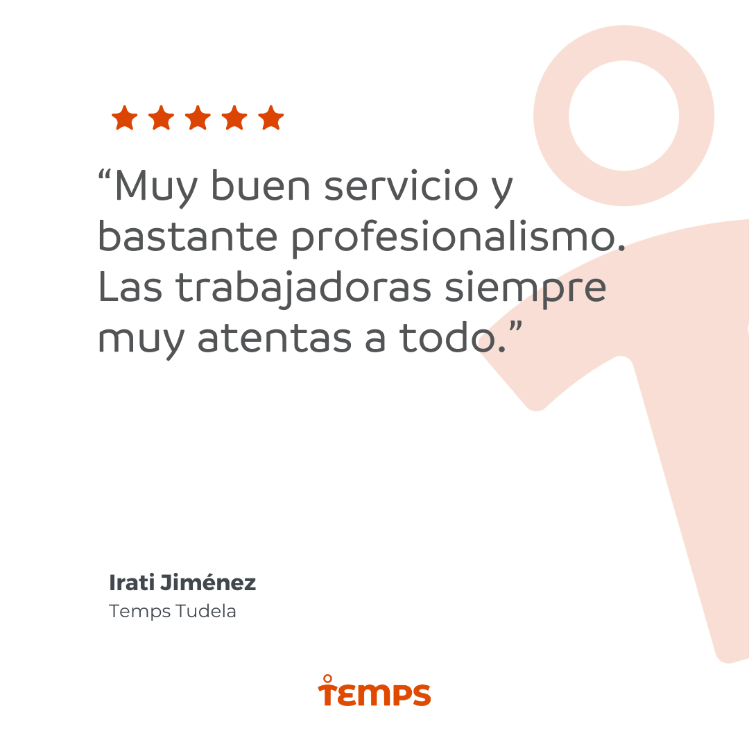 Reseña usuario TEMPS