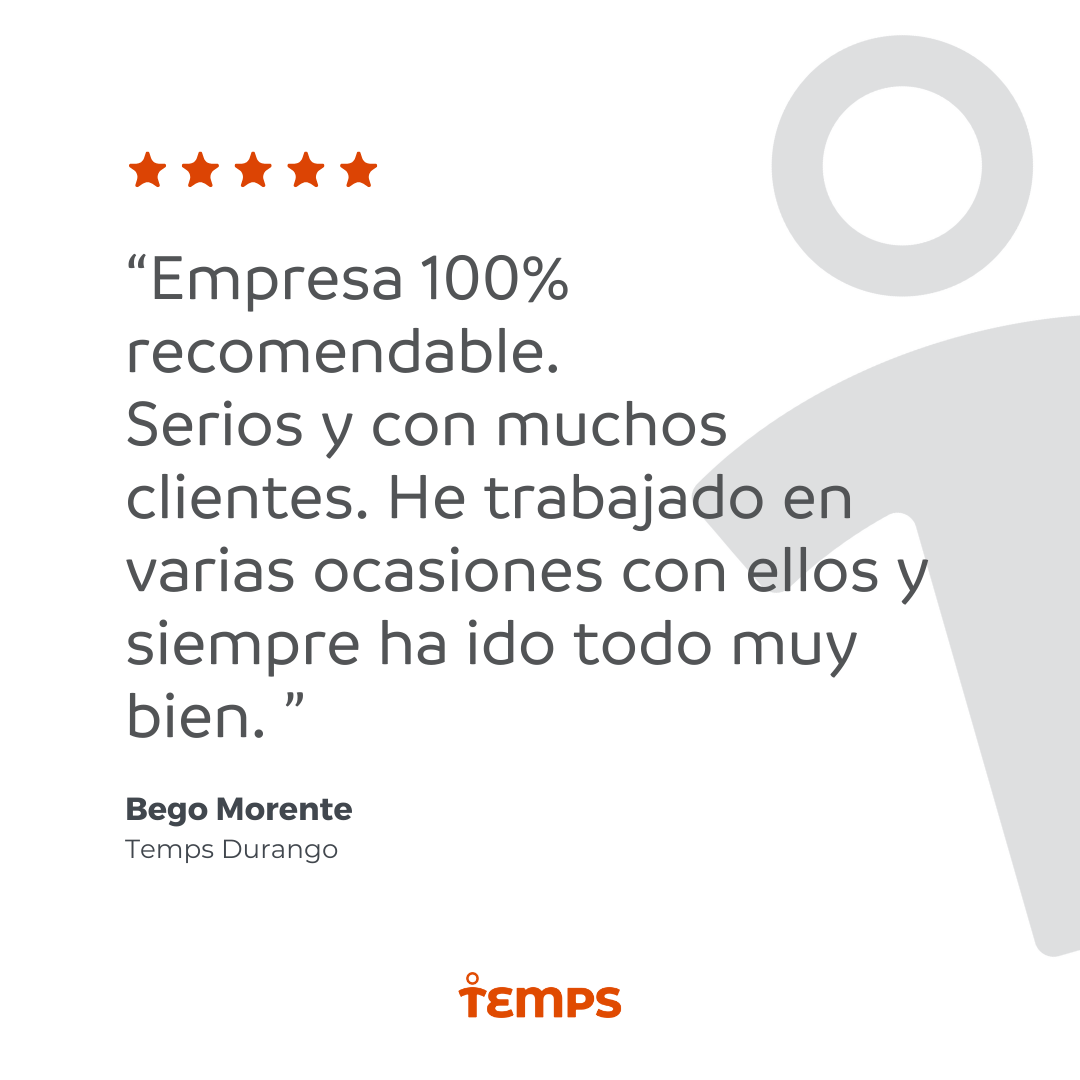 Reseña usuario TEMPS