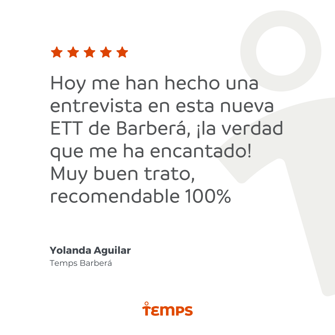 Reseña usuario TEMPS