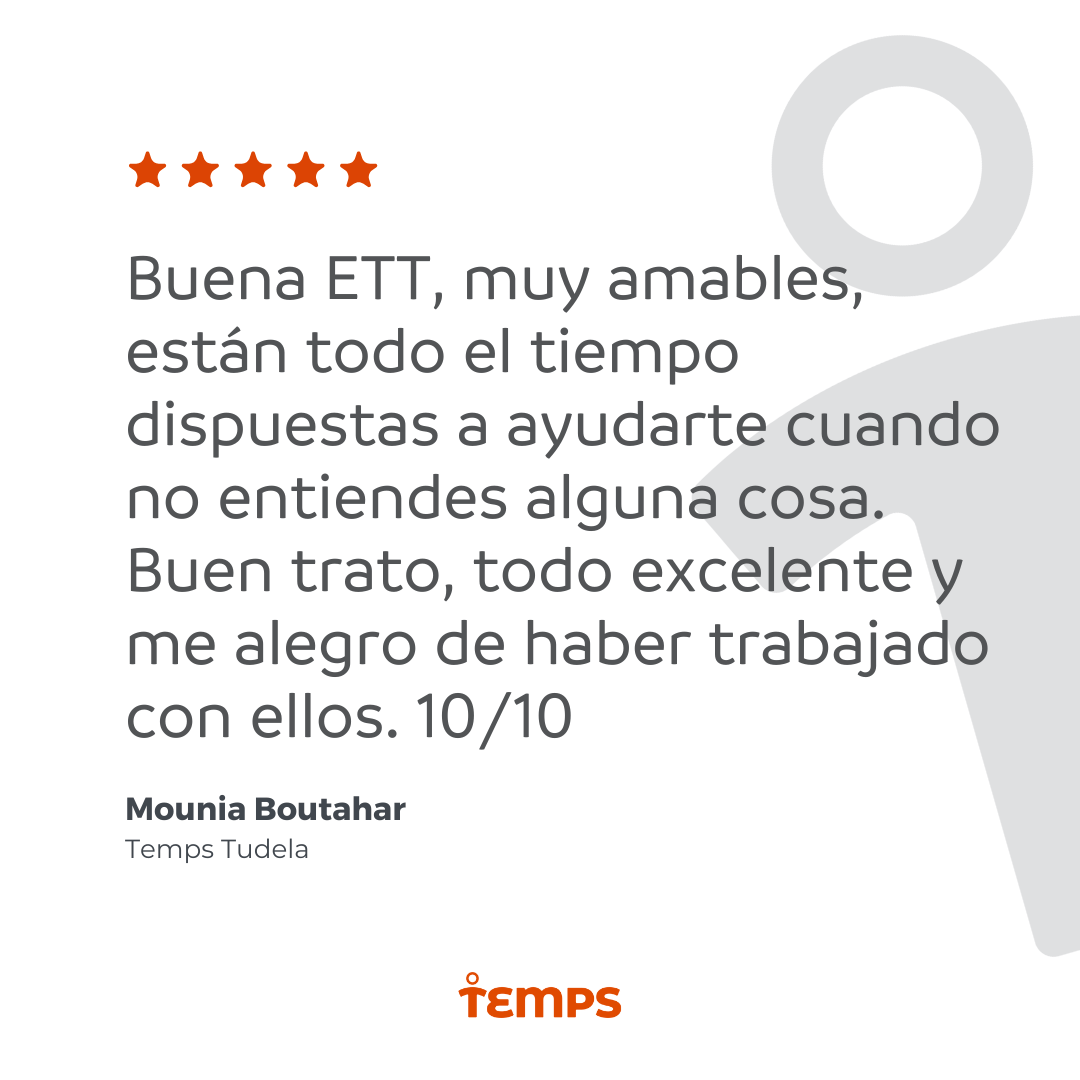Reseña usuario TEMPS