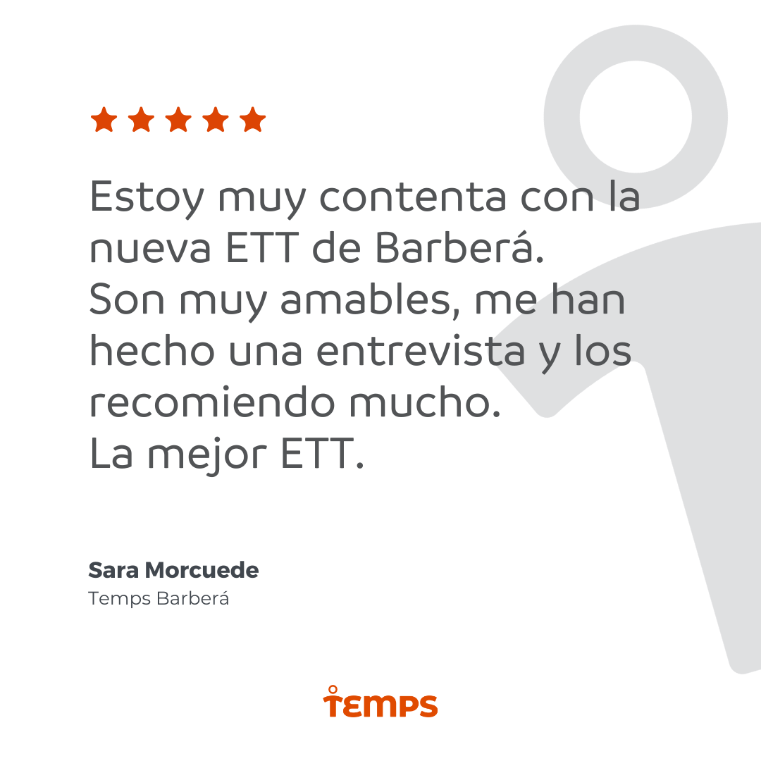 Reseña usuario TEMPS