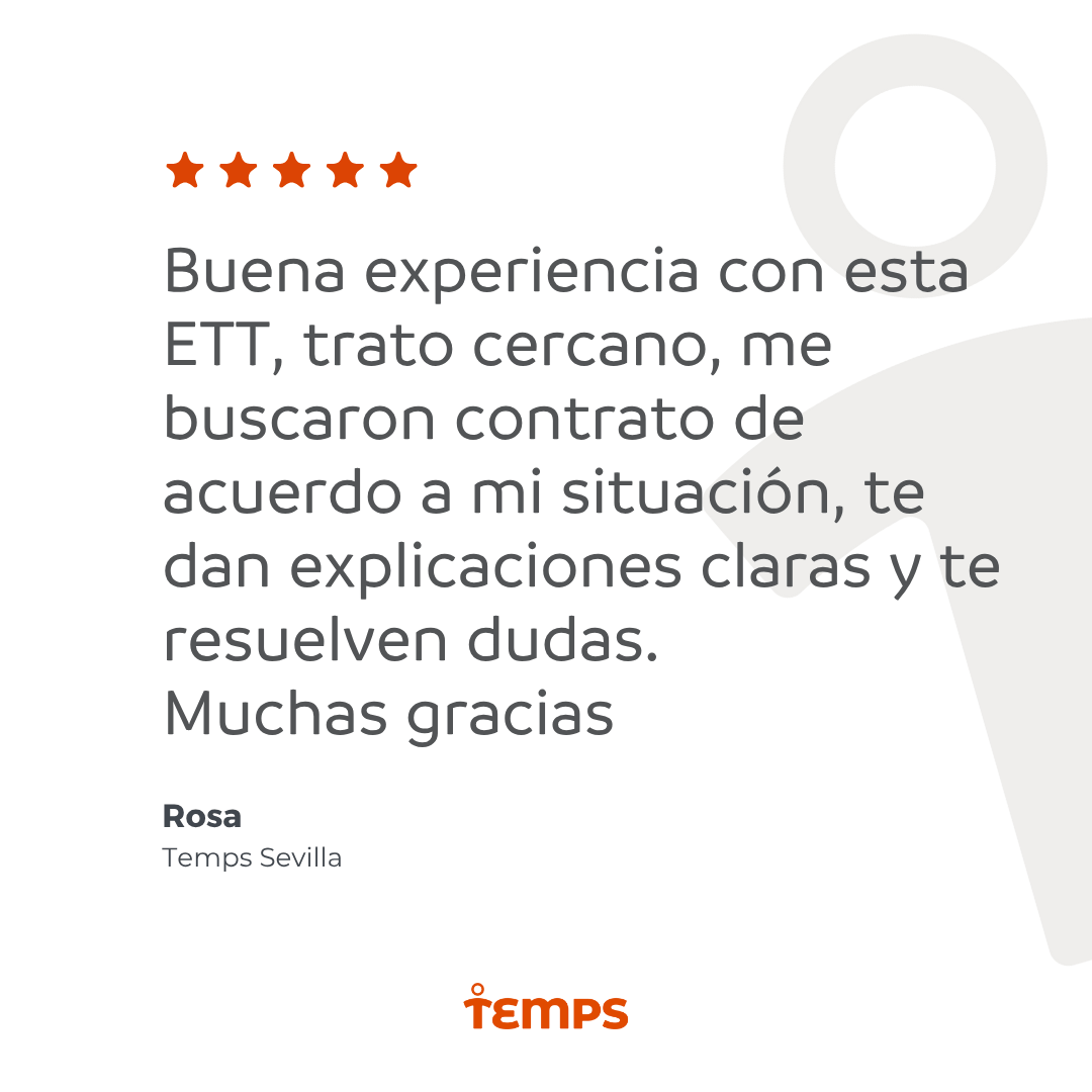 Reseña usuario TEMPS