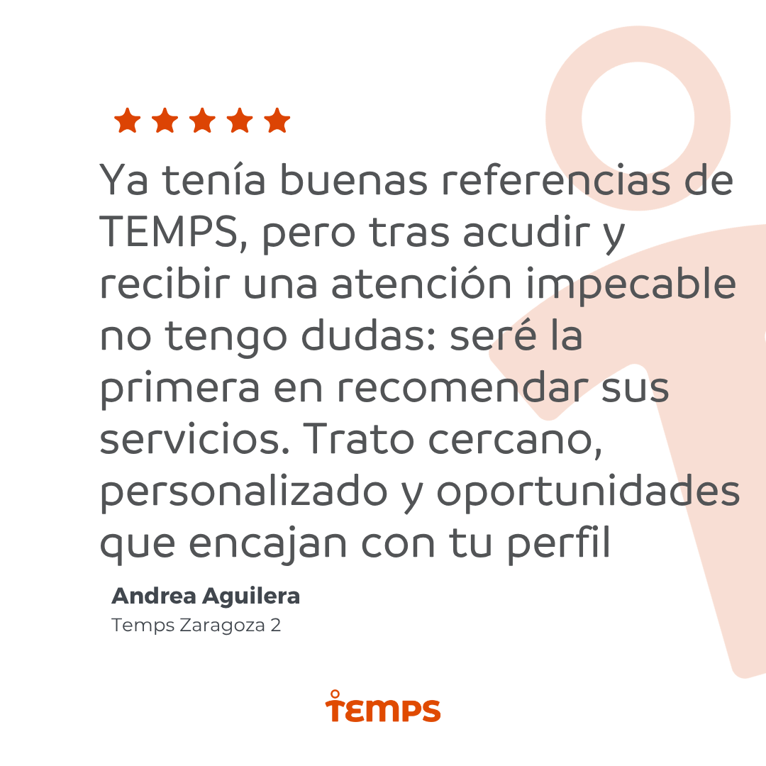 Reseña usuario TEMPS
