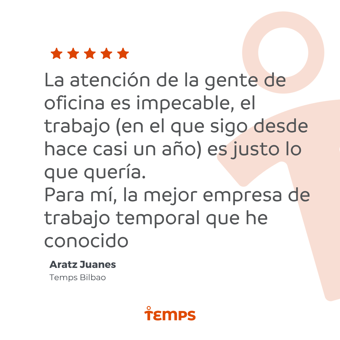 Reseña usuario TEMPS
