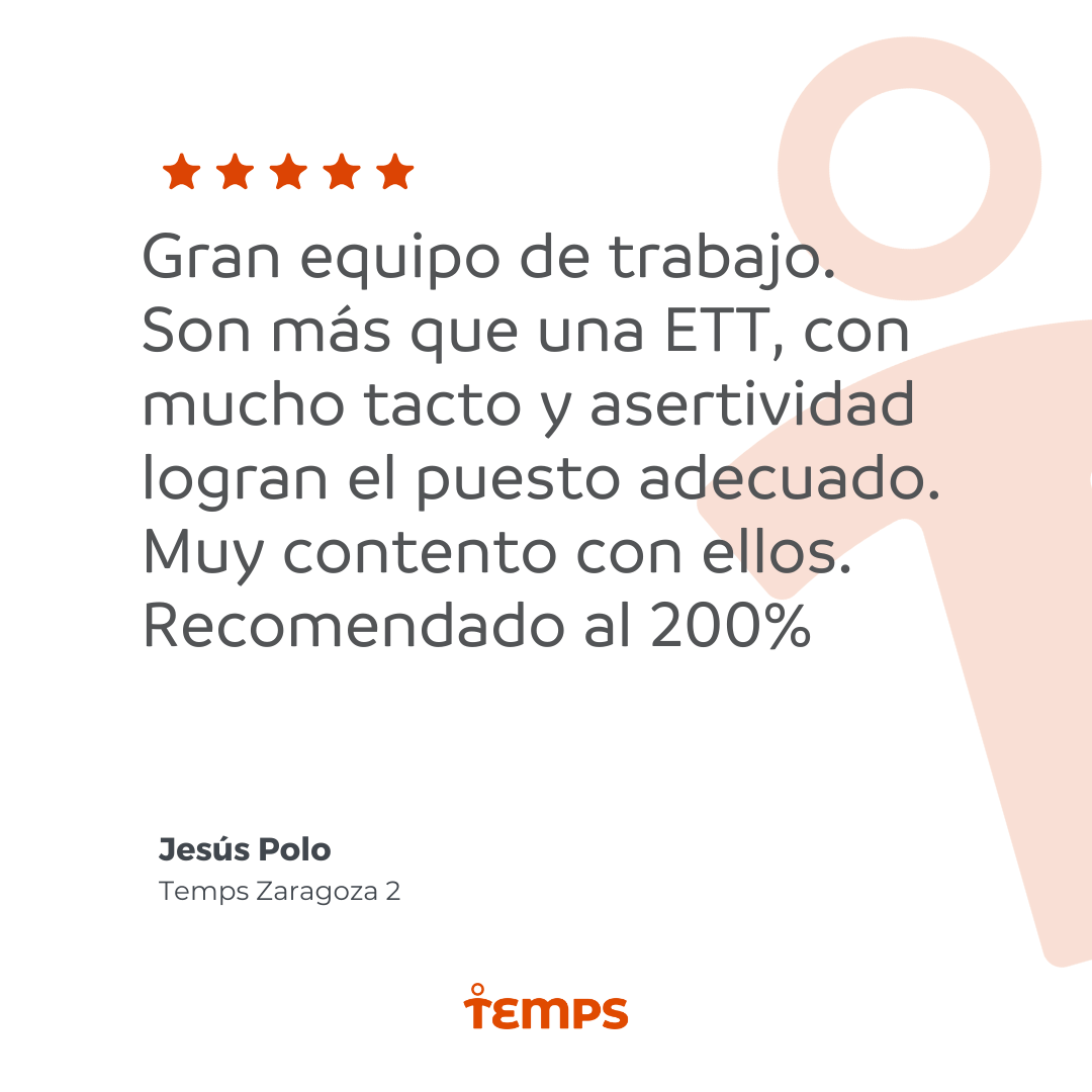 Reseña usuario TEMPS