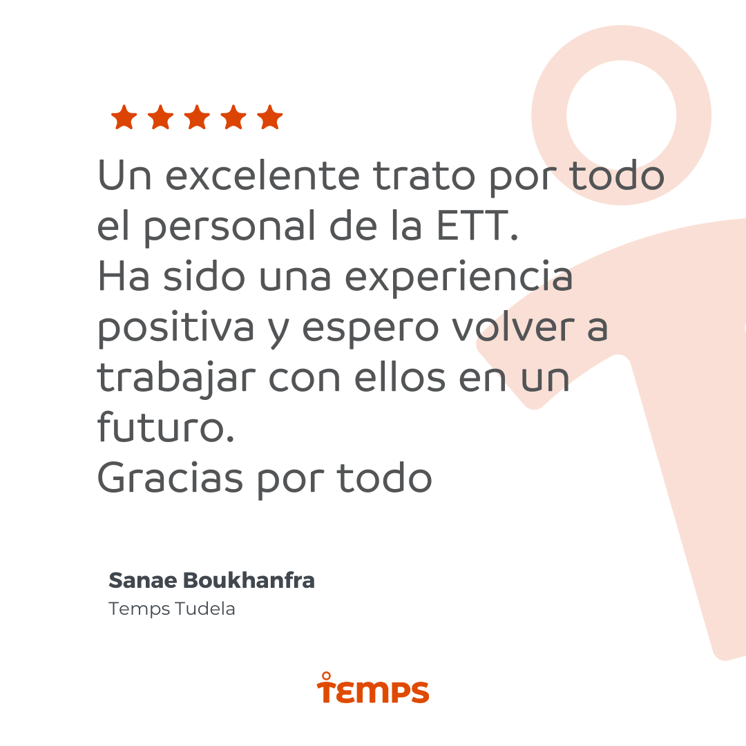 Reseña usuario TEMPS