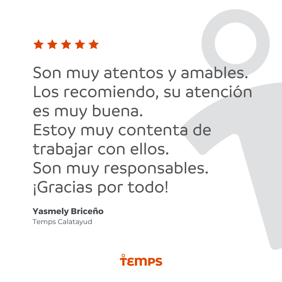 Reseña usuario TEMPS