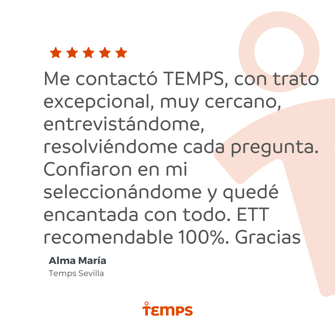 Reseña usuario TEMPS