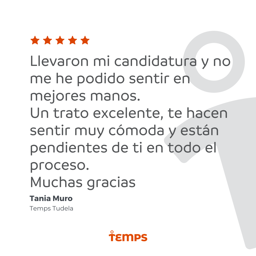 Reseña usuario TEMPS