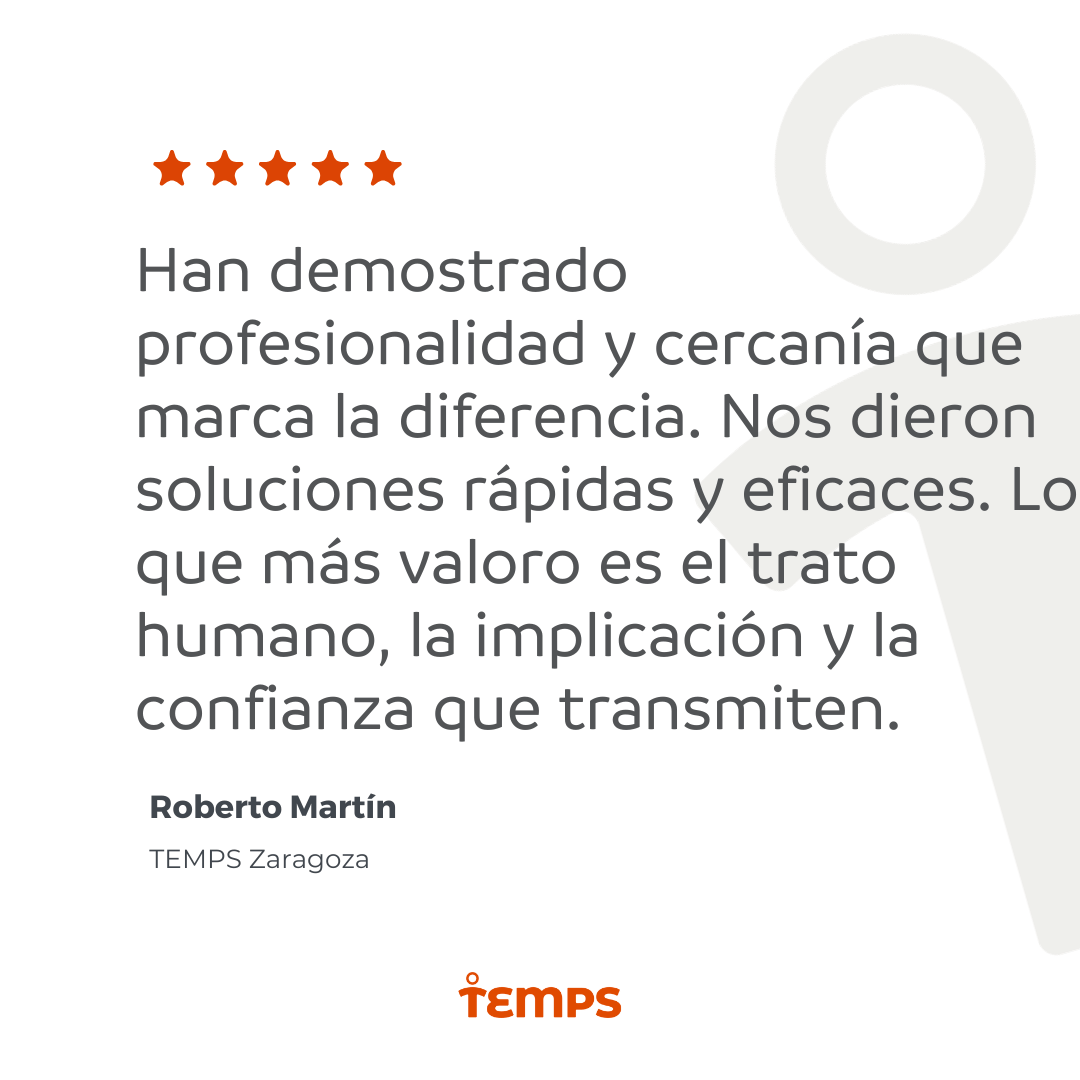 Reseña usuario TEMPS