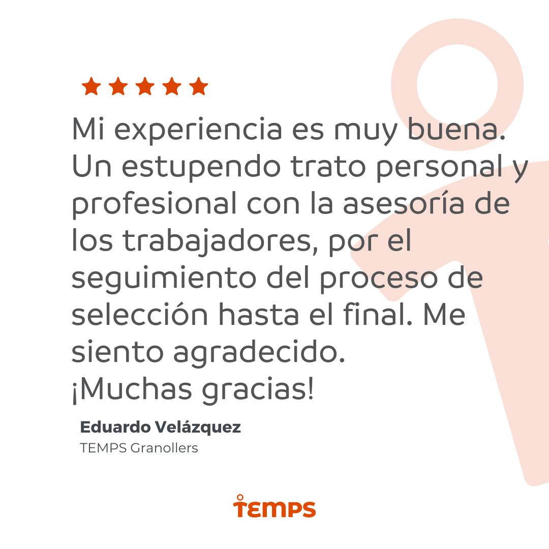 Reseña usuario TEMPS