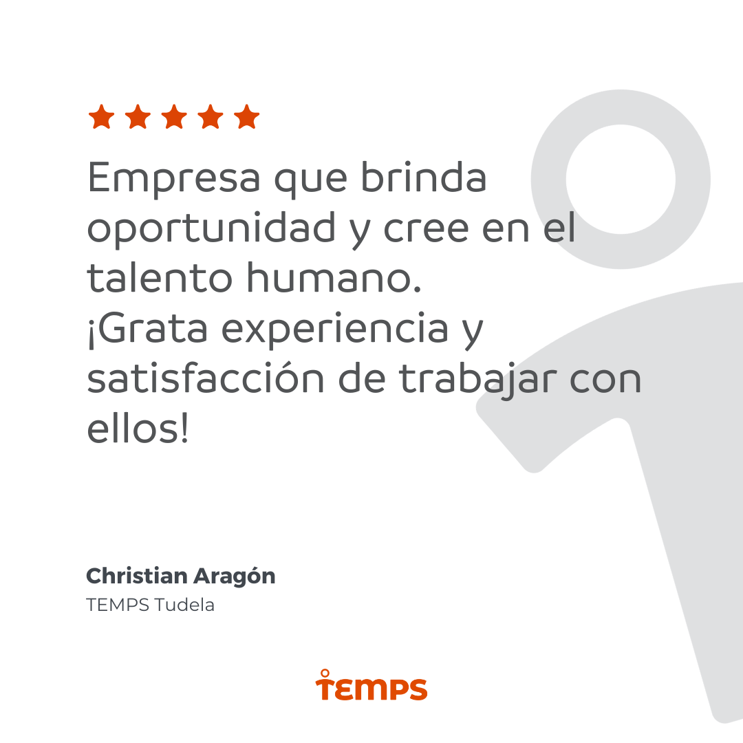 Reseña usuario TEMPS