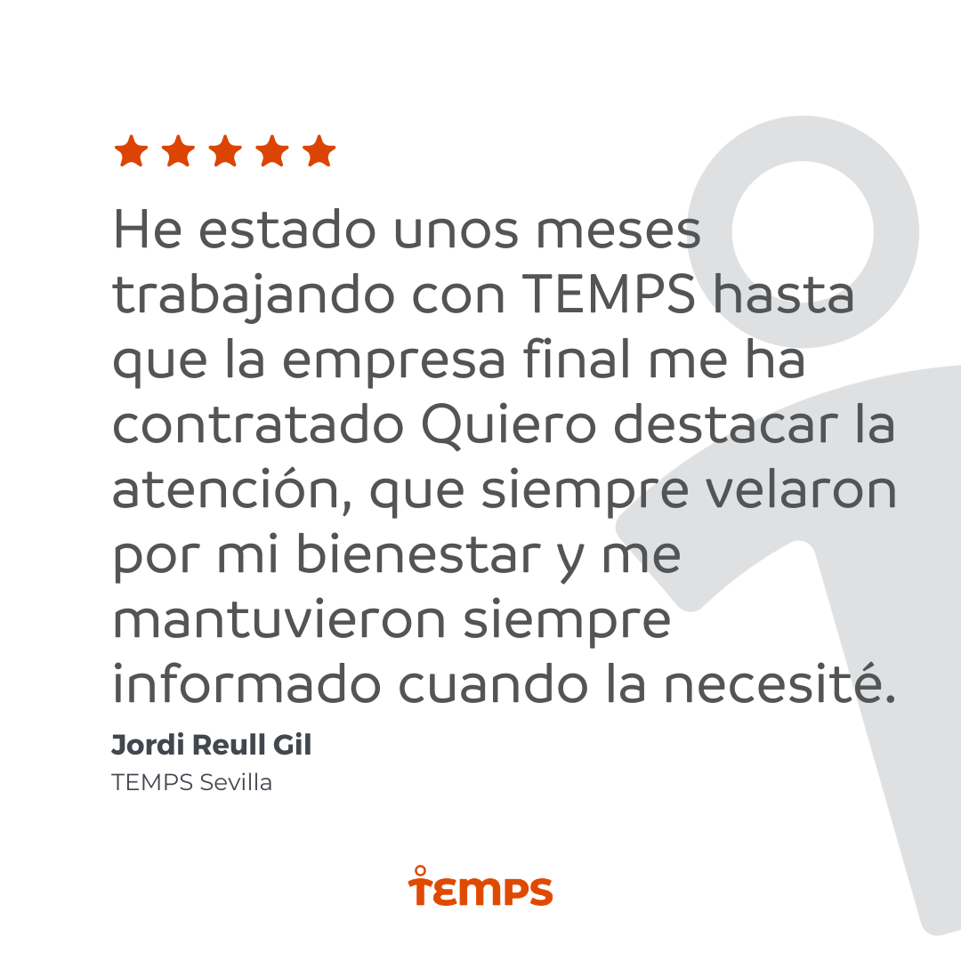Reseña usuario TEMPS