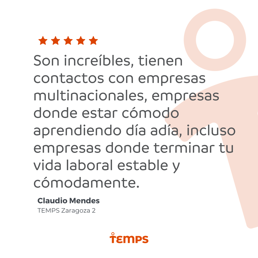 Reseña usuario TEMPS