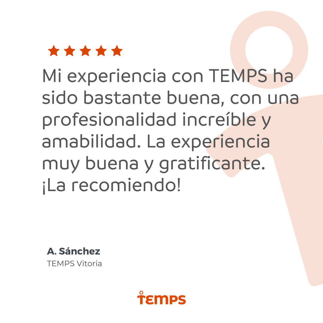 Reseña usuario TEMPS