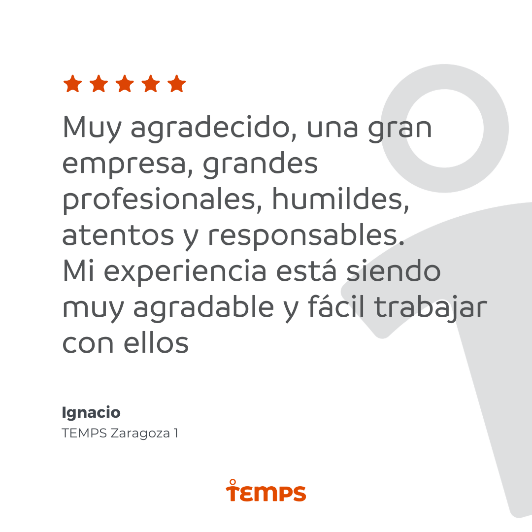 Reseña usuario TEMPS
